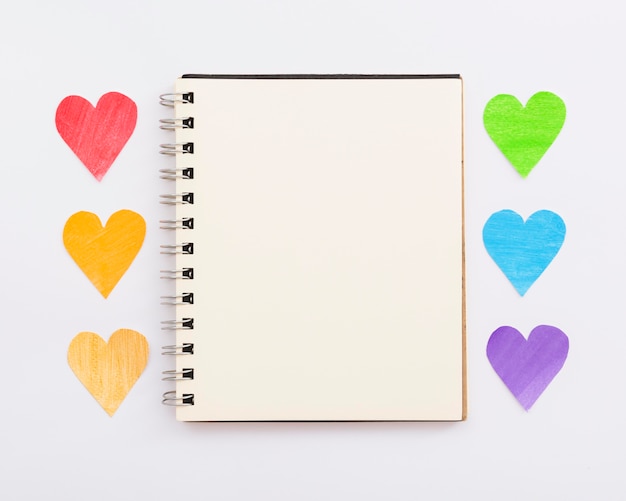 World happy pride day notebook