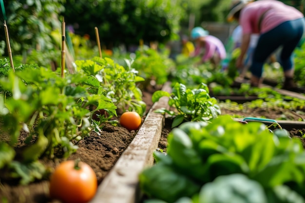 Free photo world health day celebration with healthy food