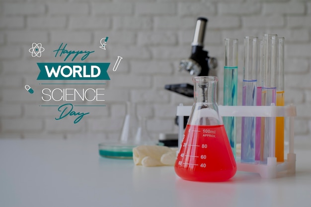 현미경으로 세계 과학의 날 배열