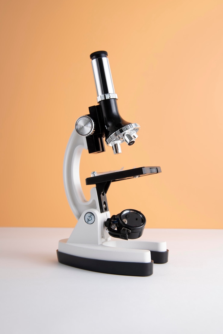 Free Photo world science day arrangement with microscope