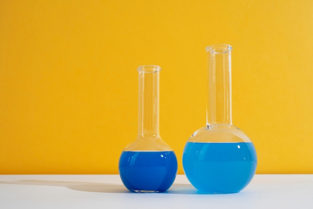 Free photo world science day assortment with chemistry tubes