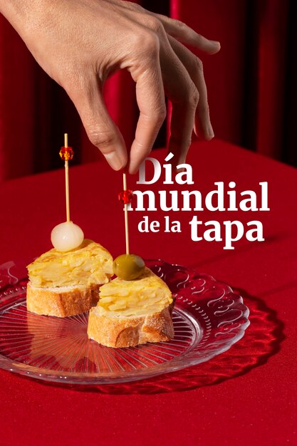 World tapas day arrangement