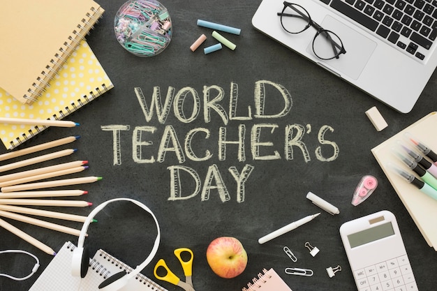 世界の教師の日のお祝い