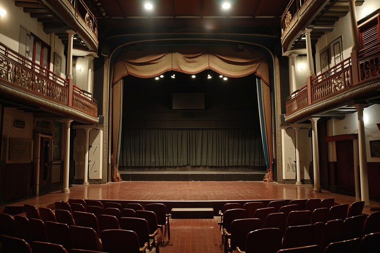 Free Photo world theatre day celebration