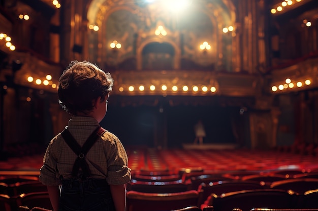 Foto gratuita celebrazione della giornata mondiale del teatro.