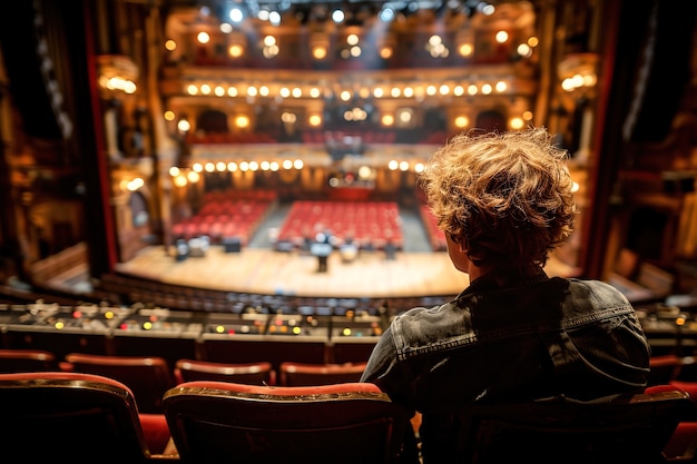 Foto gratuita celebrazione della giornata mondiale del teatro.