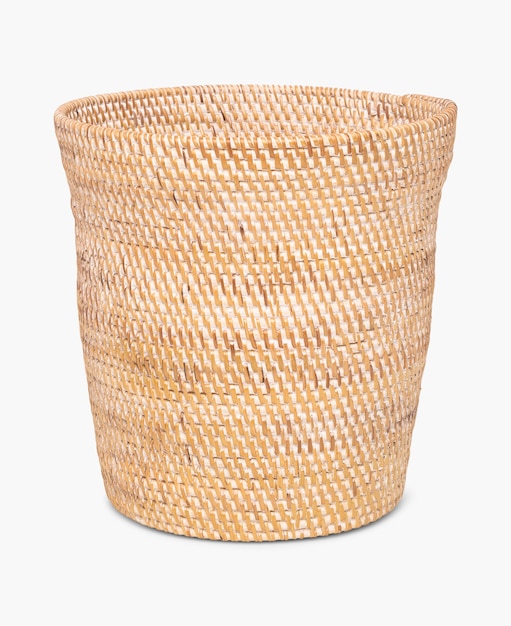 Woven basket eco friendly houseplant pot