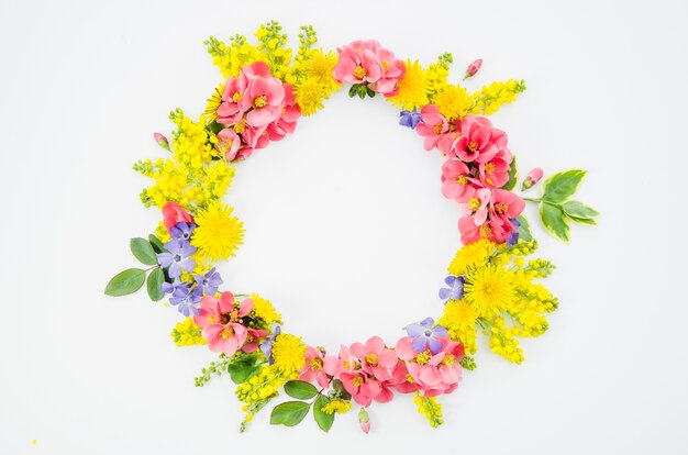 Wreath of flowers