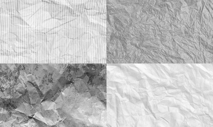 Бесплатный Фотография морщинистой бумаги