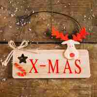 Free photo xmas sign