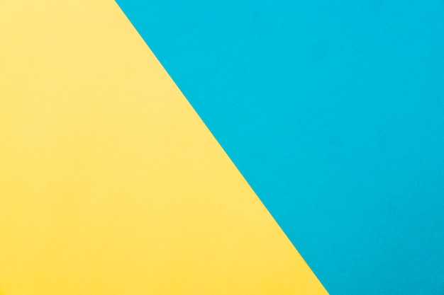 Free photo yellow and blue geometric background