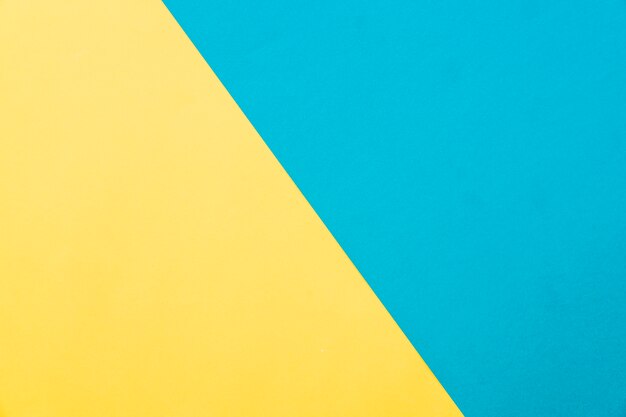 Yellow and blue geometric background