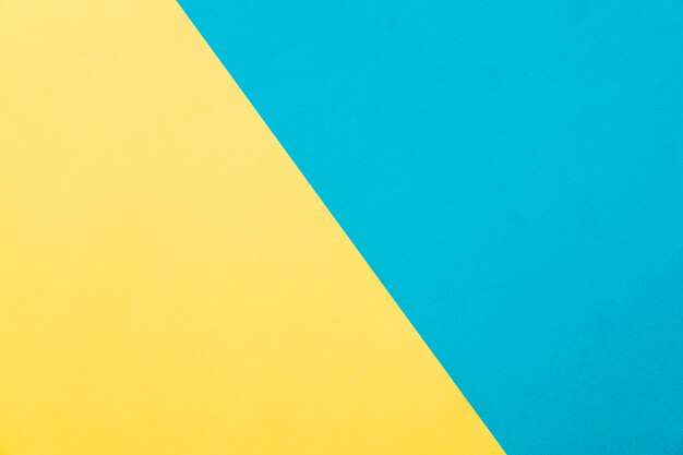黄色と青の幾何学的背景