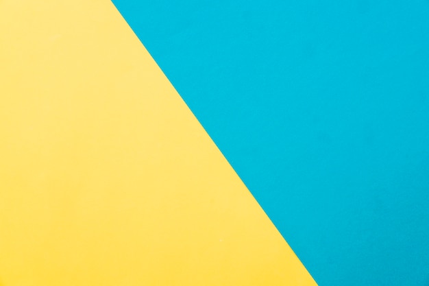 Yellow and blue geometric background