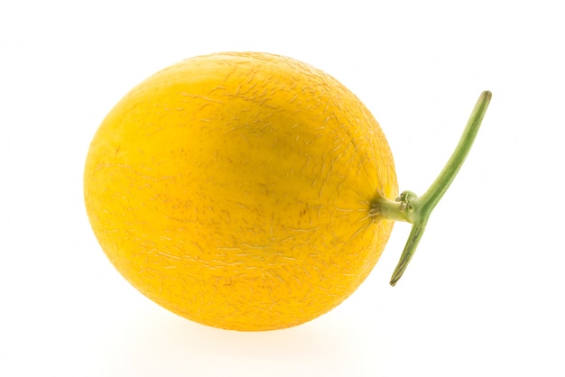 Yellow Cantaloupe isolated