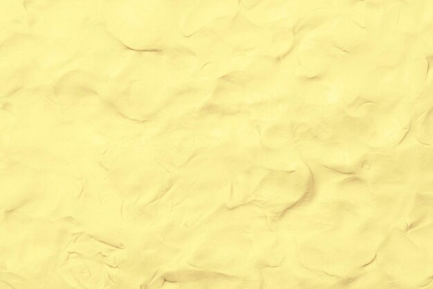 노란색 점토 질감 배경 다채로운 수제 크리 에이 티브 아트 추상 스타일