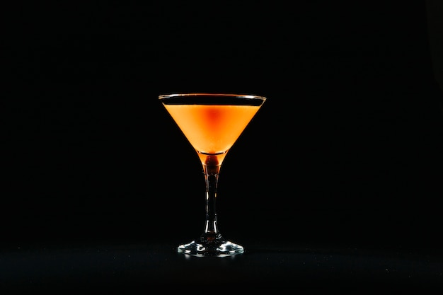 Yellow cocktail