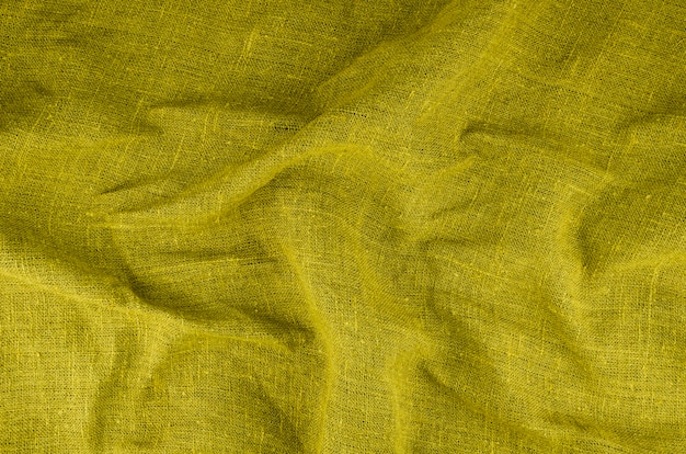 Желтая ткань текстурированный материал