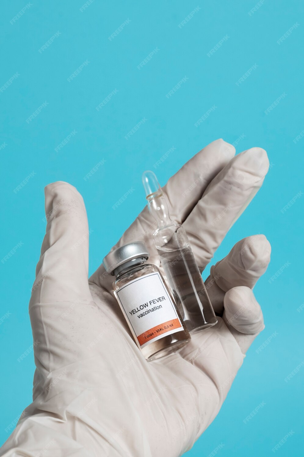 Free Photo | Yellow fever vaccine concept