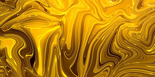 Yellow and gold oil paint abstract background Oil paint Yellow and gold Oil paint for background Yellow and gold marble pattern texture abstract background