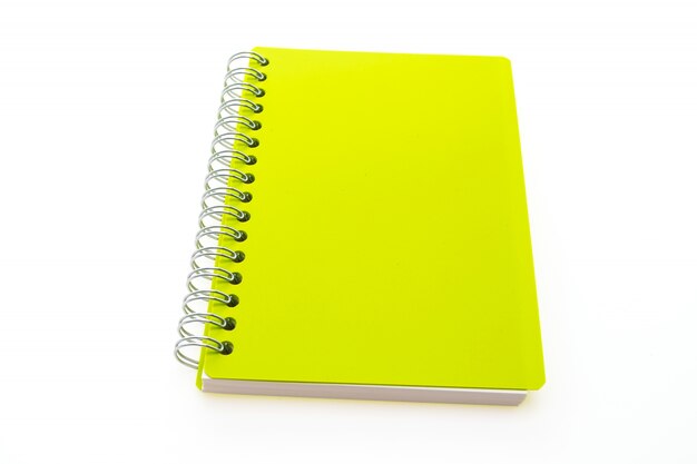 Yellow notebook