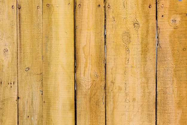 Yellow painted old wooden texture