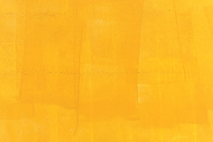 Free Photo yellow painted wall