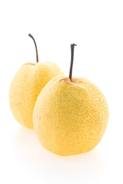 Free photo yellow pear