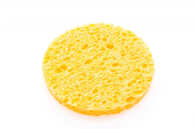 Free photo yellow sponge