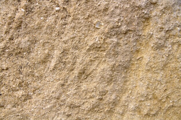 Yellow stone wall