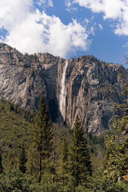 Yosemite Valley. Yosemite National Park, Waterfall