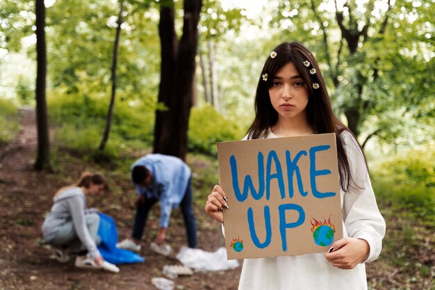 Young activists taking action