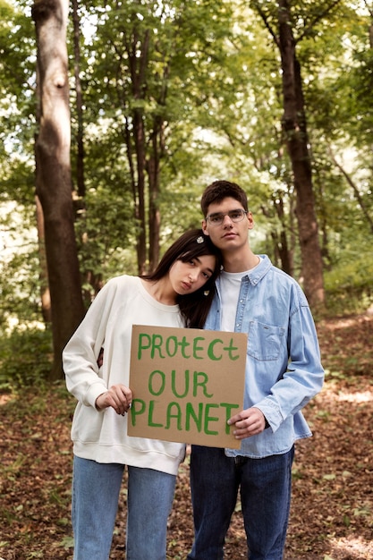 Young activists taking action