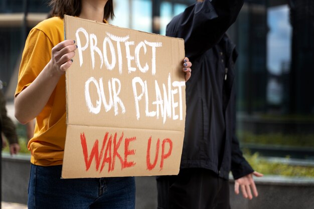 Young activists taking action