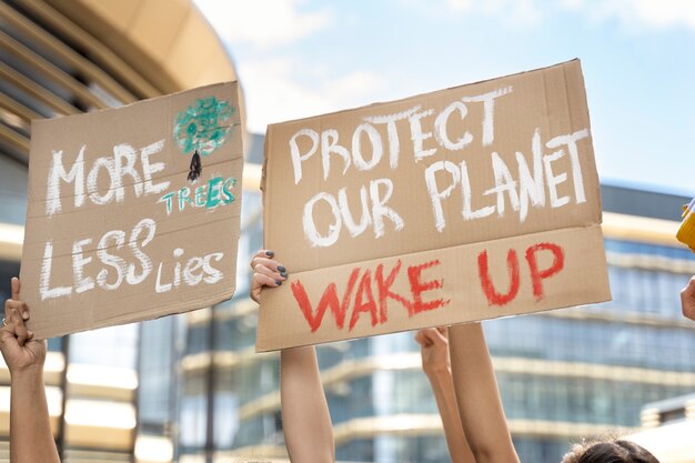 Young activists taking action