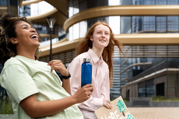 Young activists taking action