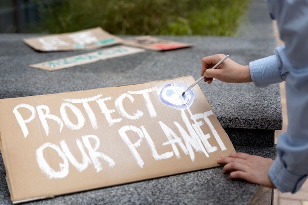 Young activists taking action