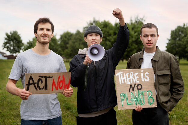 young activists taking action