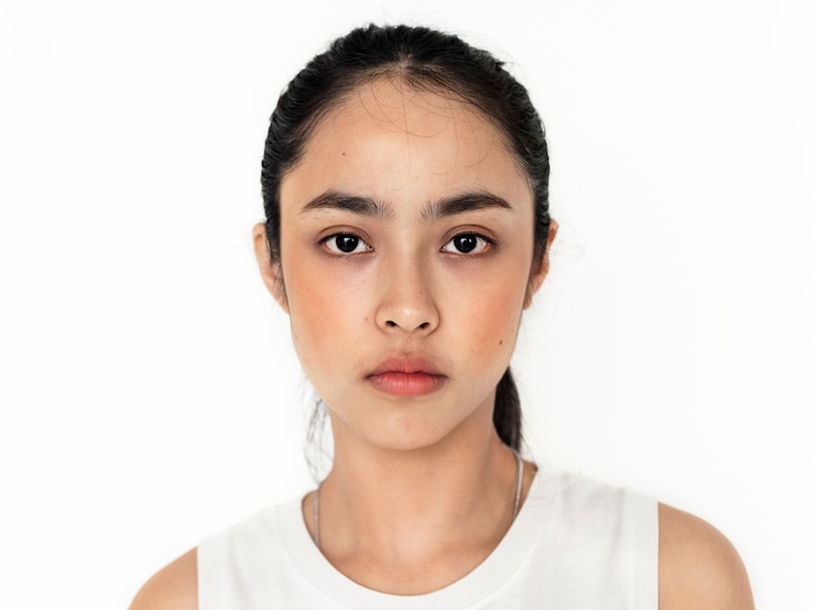 無料Photo アジアの少女の肖像画