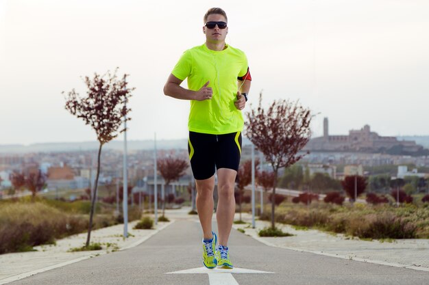 young black armband training person