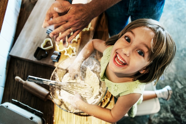 Young caucasian baker