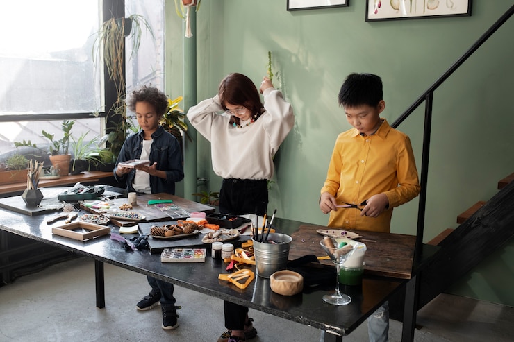 免費 Photo 幼兒用回收材料做 diy 項目