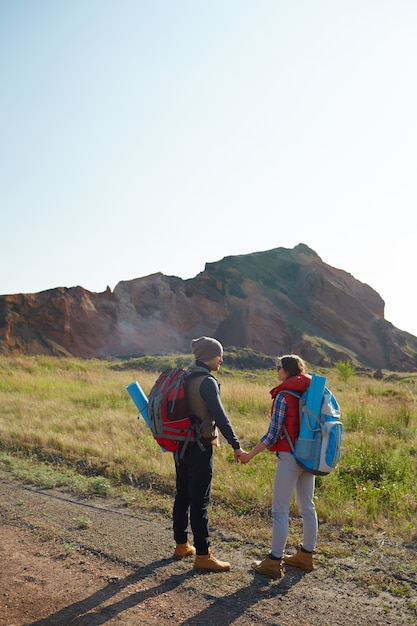 Young Couple Exploring the World