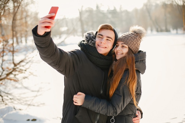 Young couple