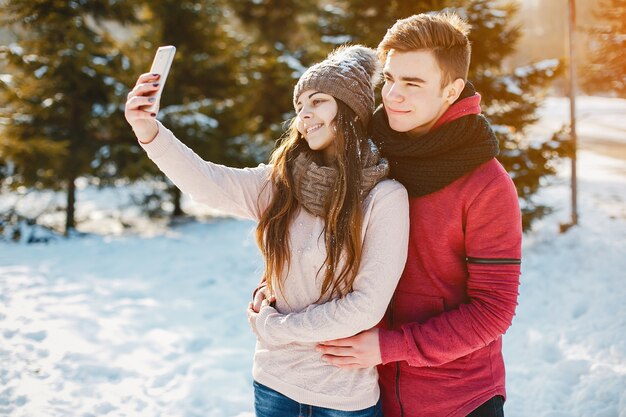 Young couple