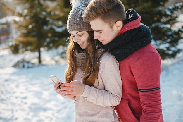 Young couple