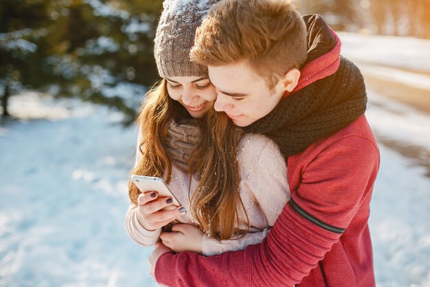 Young couple