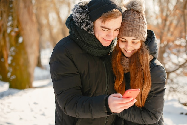 Young couple