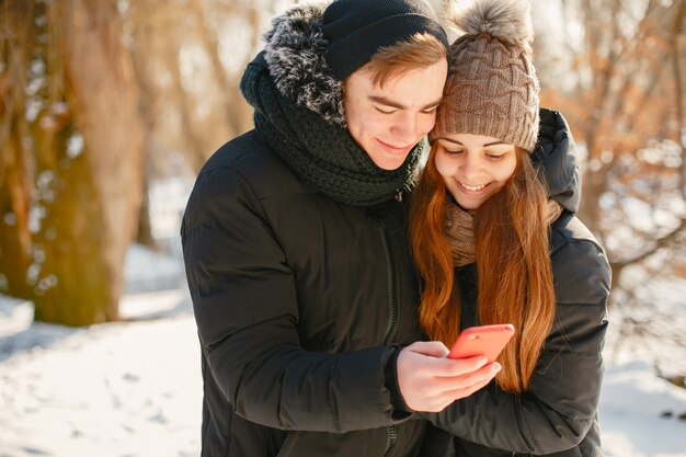 Young couple