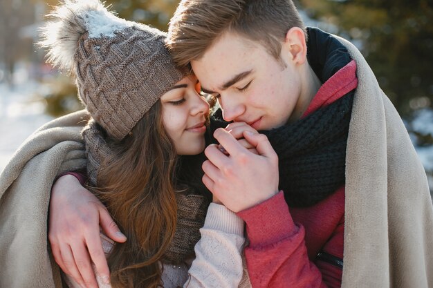 Young couple